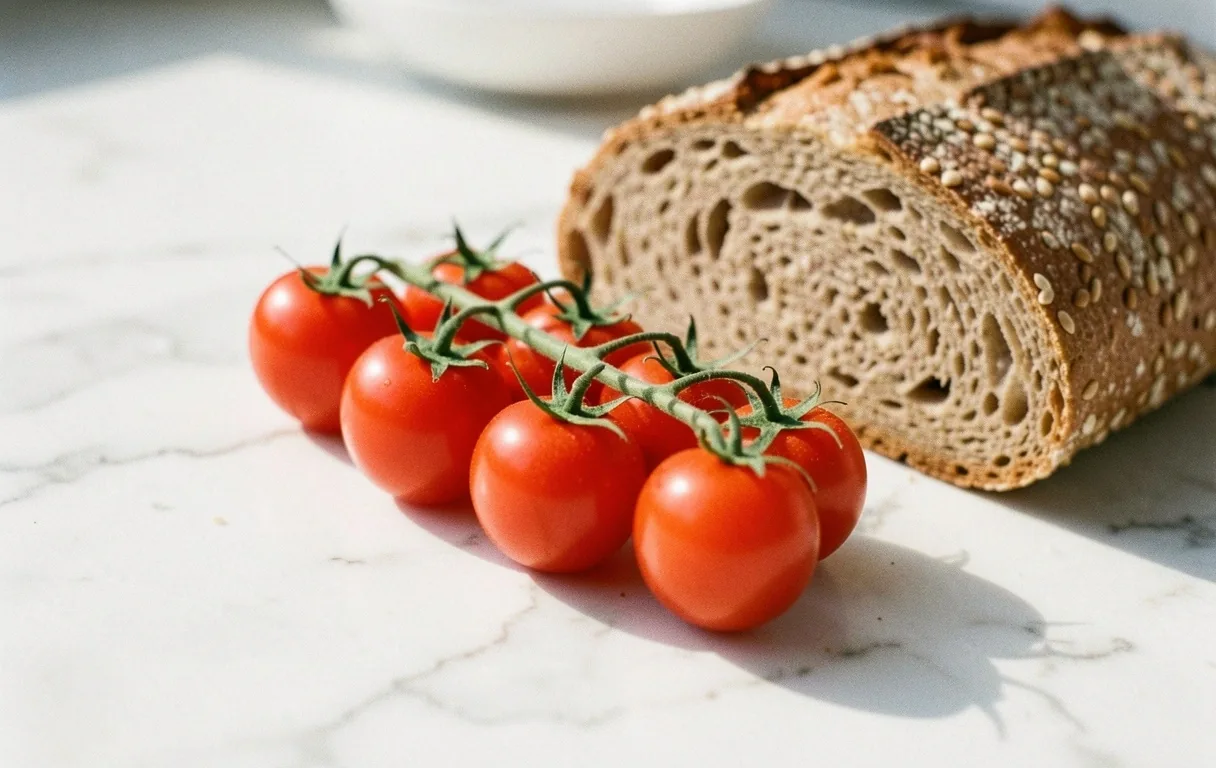 Alimentos frescos del Mediterráneo