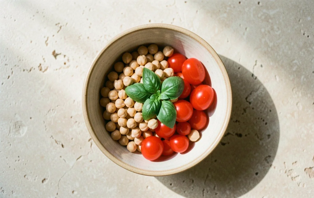 Bodegón mediterráneo minimalista